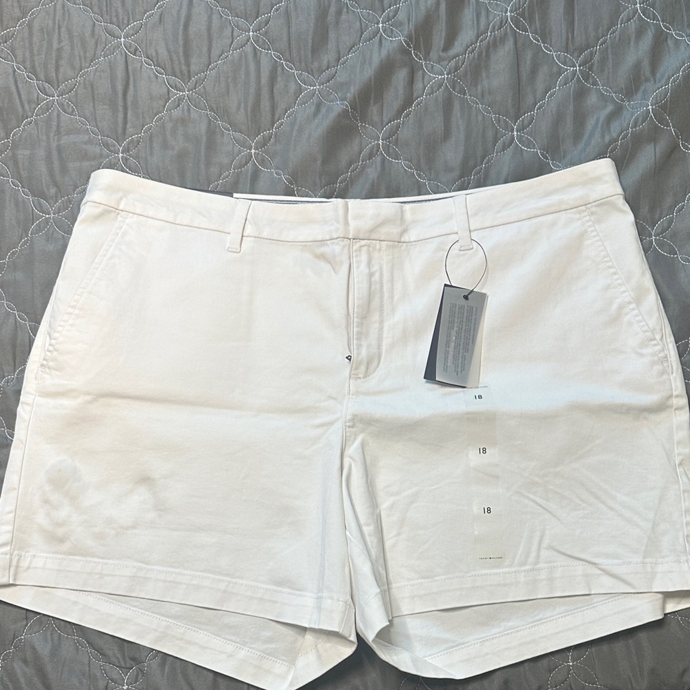 Tommy Hilfiger Women's Classic White Shorts